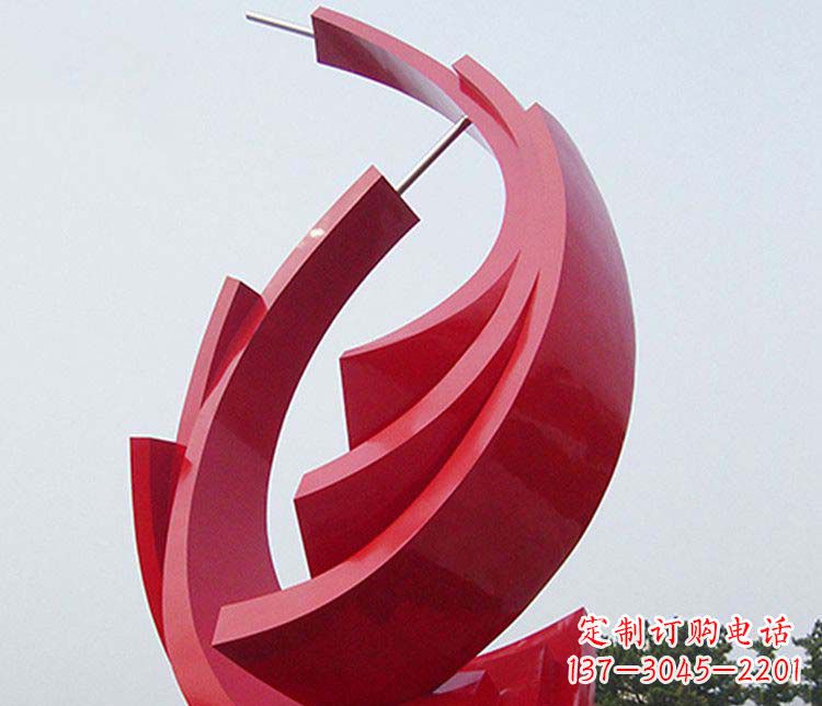 聊城不锈钢帆船雕塑象征着永恒的美丽