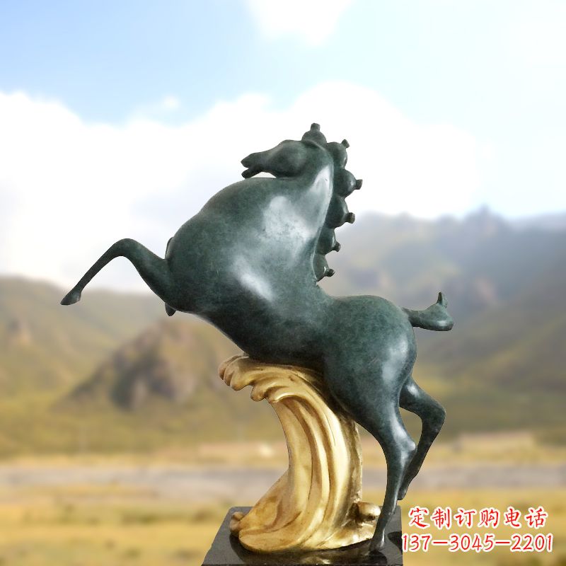 聊城马雕塑传承中国古代文化精髓
