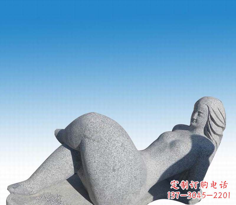 聊城抽象胖女孩石雕