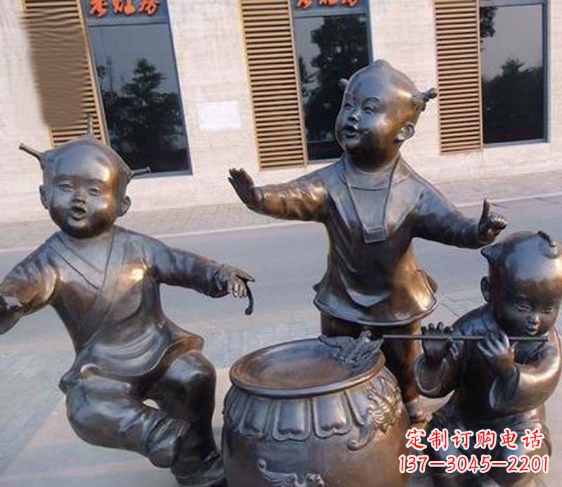 聊城儿童铜雕——传承精神家园的艺术瑰宝