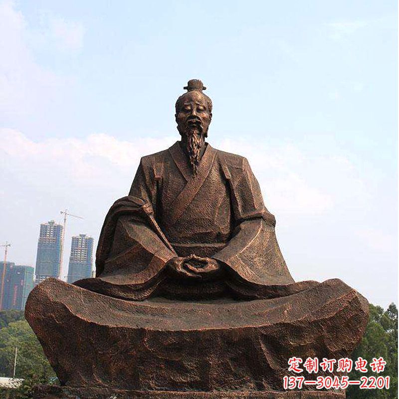 聊城葛洪雕塑传承历史、弘扬文化
