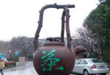 聊城茶壶雕塑——展现艺术精妙