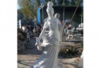 聊城传奇女神嫦娥的雕塑
