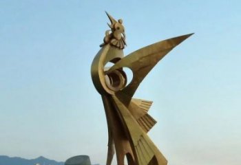 聊城凤凰展翅，给城市增添灵动之美