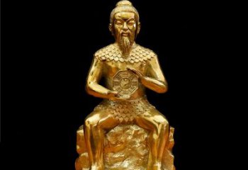 聊城伏羲大帝神像汇聚古老文明中的象征