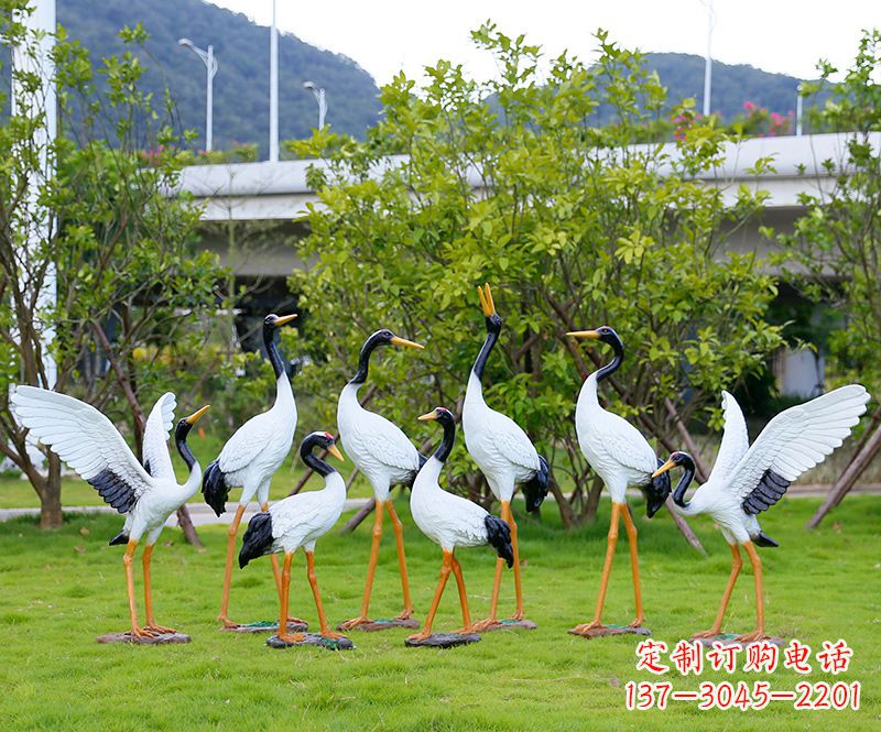 聊城仙鹤雕塑传承中国文化精髓