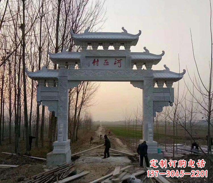 聊城牌坊雕塑——记忆中的美丽家乡