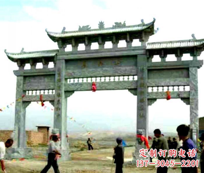 聊城该牌坊雕塑