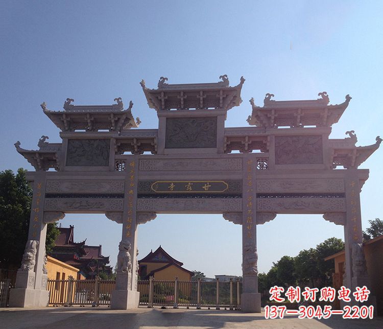 聊城牌坊雕塑——传承民间艺术的精髓