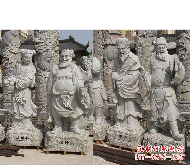 聊城大理石八仙雕塑神秘的艺术之美