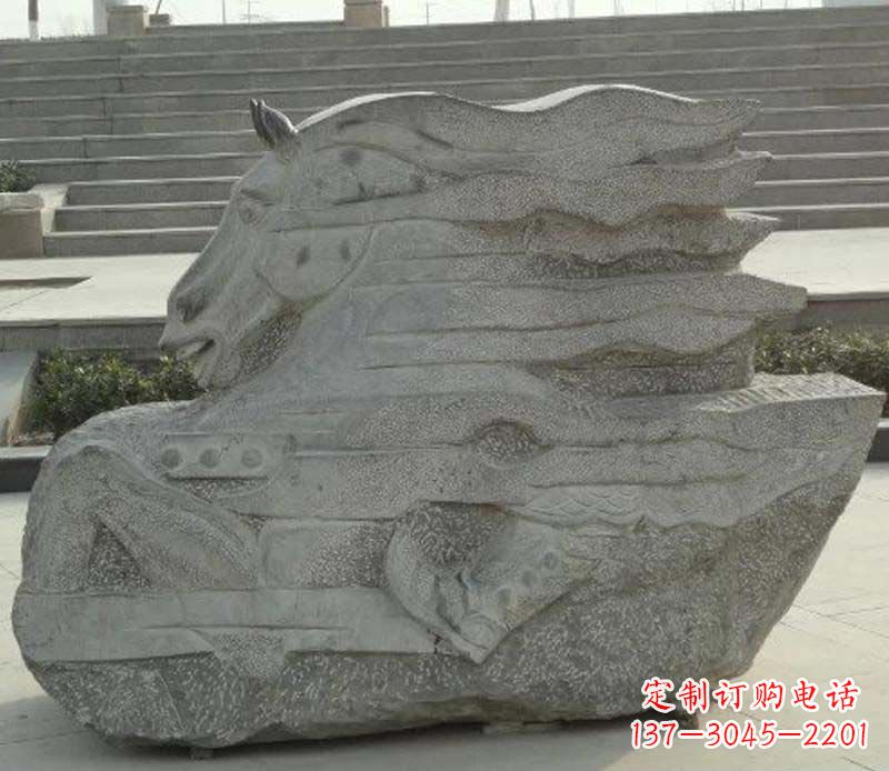 聊城大理石马雕百年传统的精美杰作