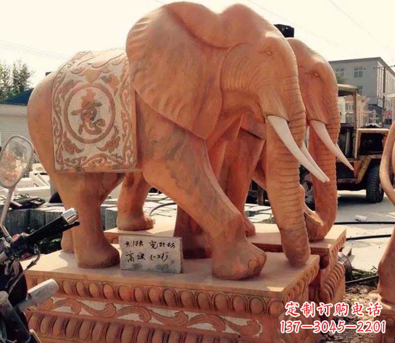 聊城大象雕塑 传承古典文化的艺术精品