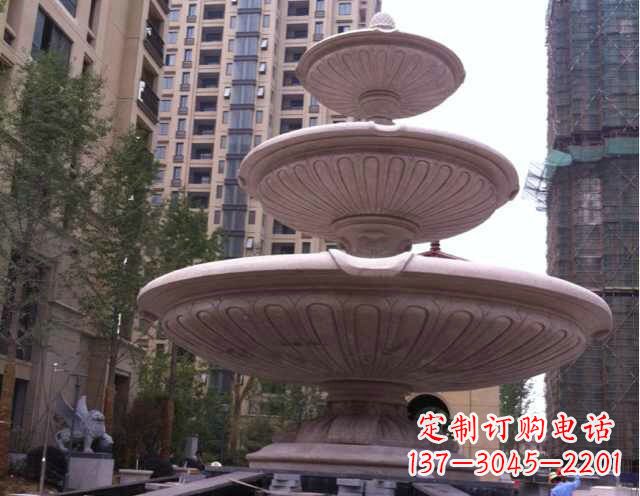 聊城大理石大型喷泉石雕宏伟精美的艺术之作