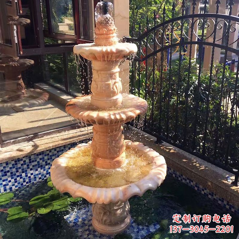 聊城大理石雕刻风水球赋予神秘力量