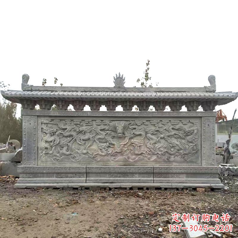 聊城大理石影壁雕塑美丽的艺术精品