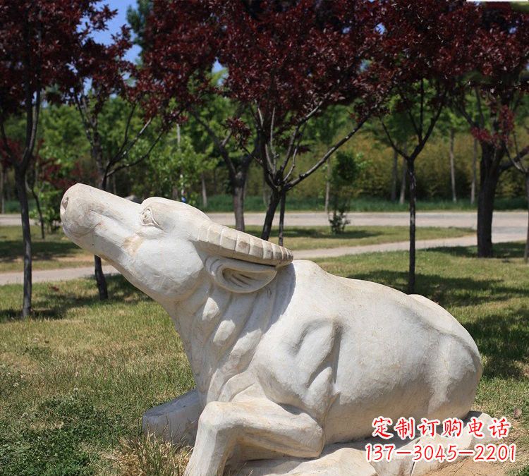 聊城大理石动物雕塑传承文化的艺术精品