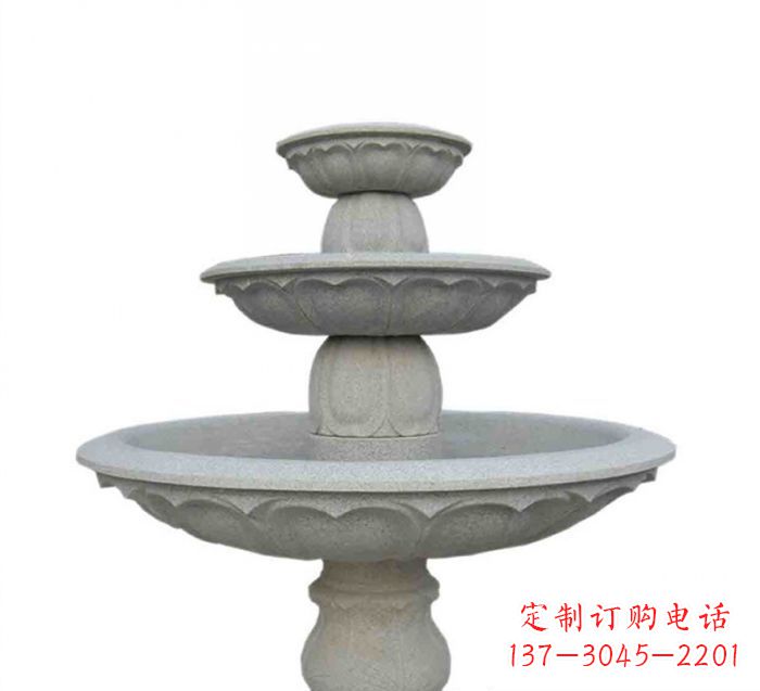 聊城大理石多层喷泉石雕——精美而充满灵性的艺术杰作