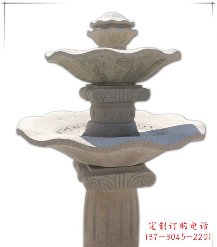 聊城大理石多层喷泉石雕精美绝伦的艺术形式