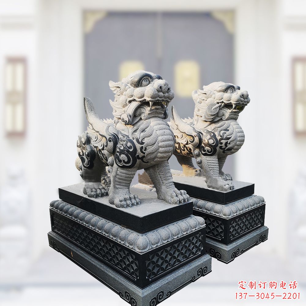 聊城大理石雕刻的貔貅