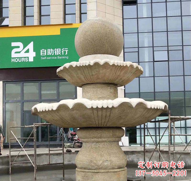 聊城大理石风水球喷泉雕塑——振奋人心的艺术杰作