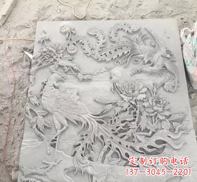 聊城精美的凤凰雕塑