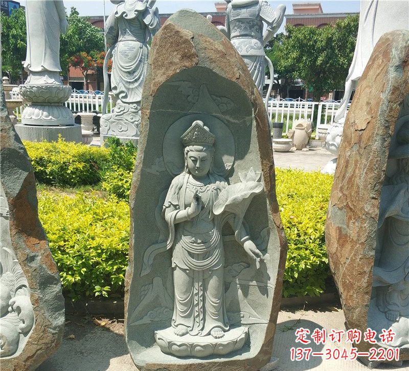 聊城大理石观音像,以灵性铭刻记忆