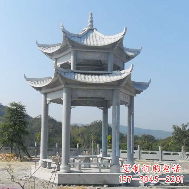 聊城高雅大理石凉亭雕塑