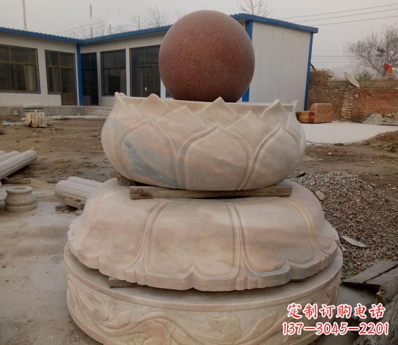 聊城大理石风水球雕塑