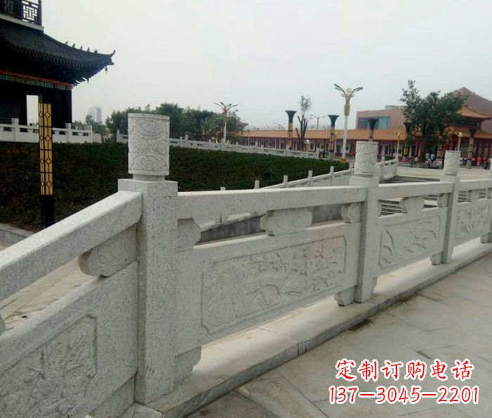 聊城精美大理石栏板雕塑