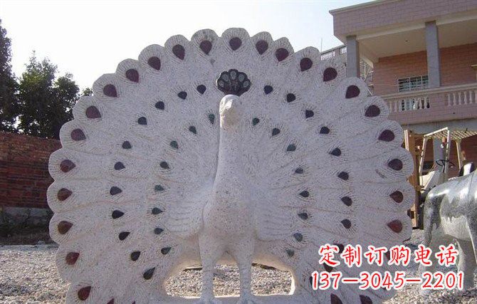聊城精美绝伦的孔雀石雕塑