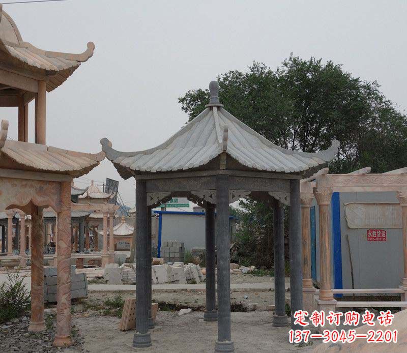 聊城大理石凉亭精美石雕