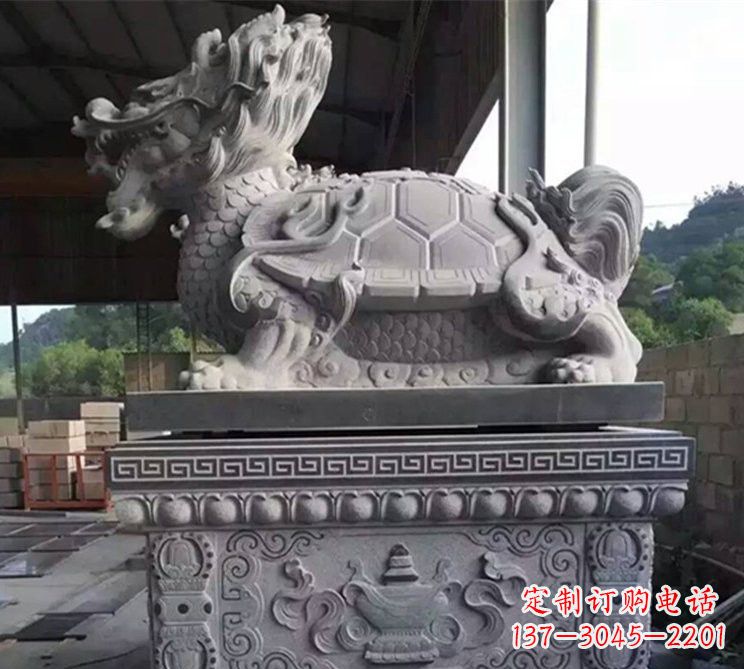聊城中领雕塑 | 手工制作大理石龙雕塑