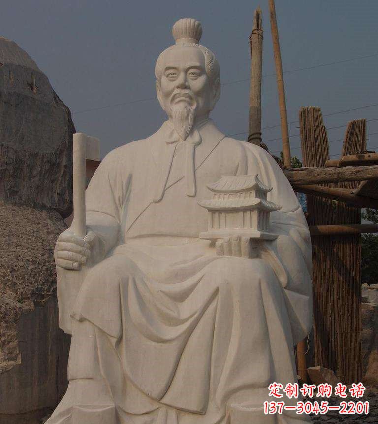 聊城传承古典艺术,精美手工鲁班雕塑