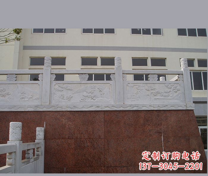 聊城精致美观的大理石栏板雕塑