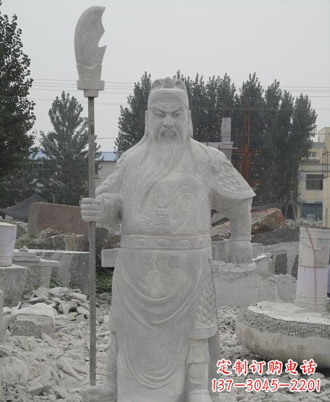 聊城大理石关公雕塑
