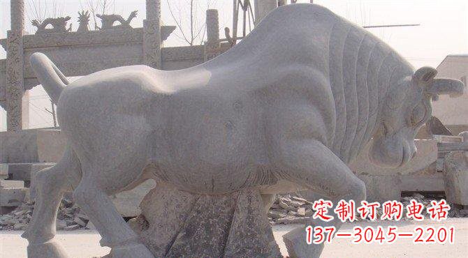 聊城大理石牛雕塑——让你家里充满独特艺术气息