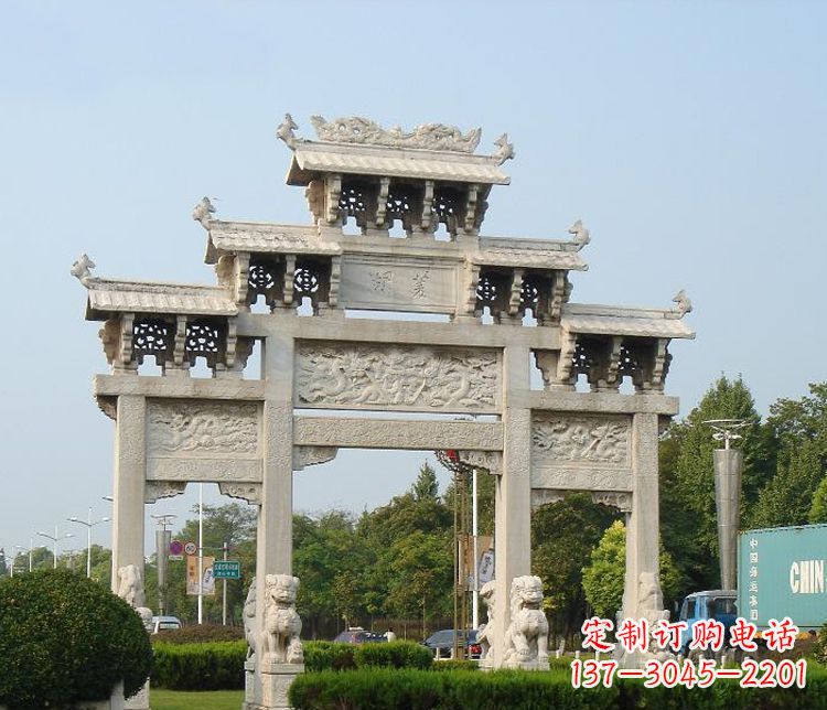 聊城大理石牌坊雕塑——精致纯粹、卓越优雅