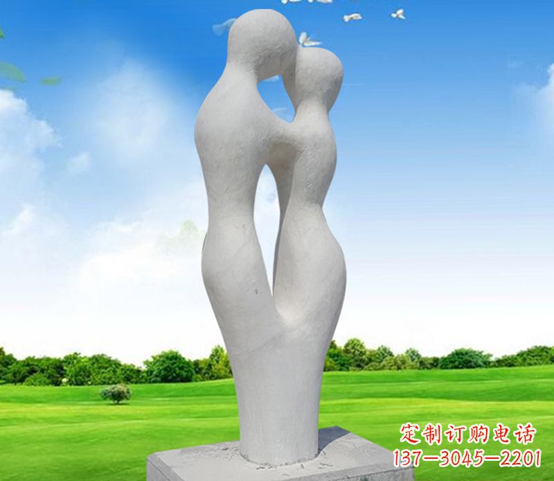 聊城情侣石雕,永恒的爱恋