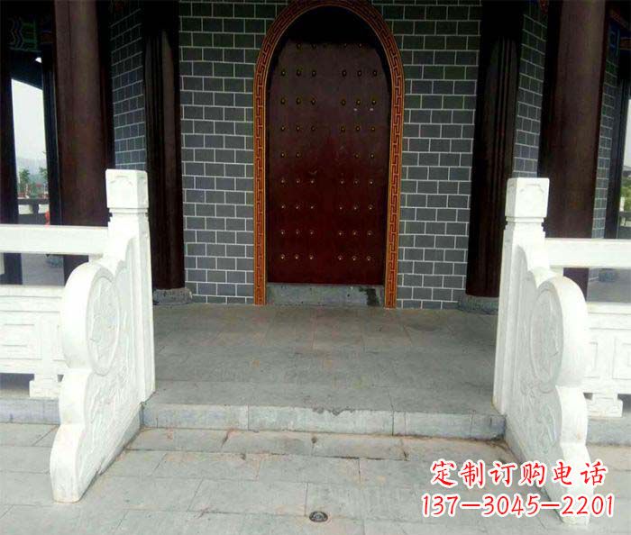 聊城高品质大理石栏板雕塑