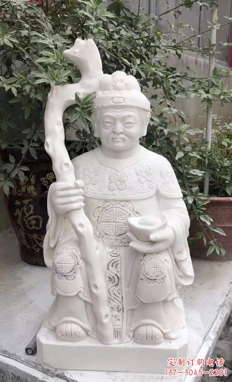 聊城精美大理石神像雕塑