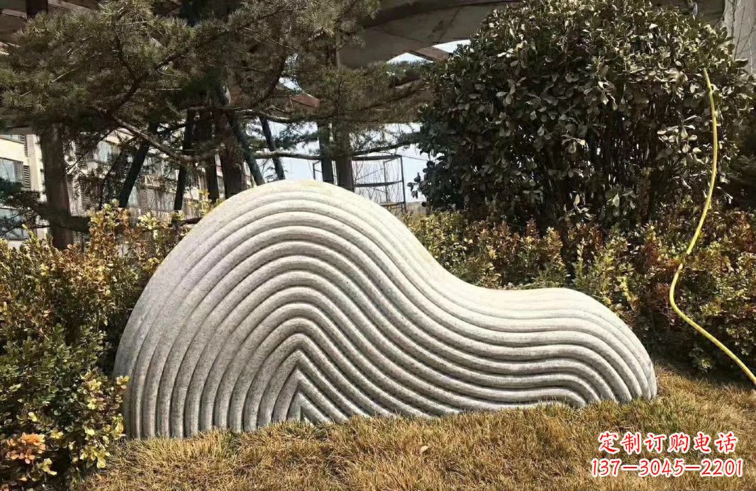 聊城高雅大理石纹理假山雕塑