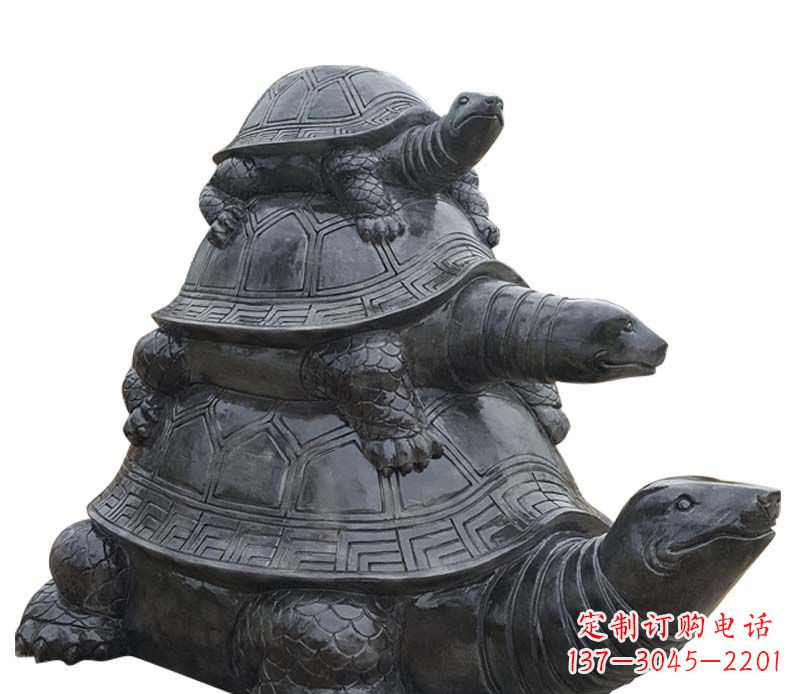 聊城高品质大理石乌龟母子石雕