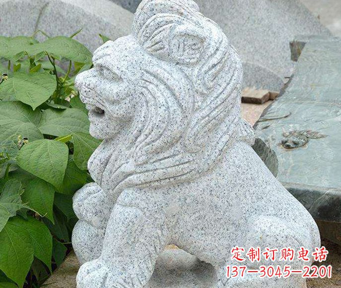 聊城大理石狮子雕塑