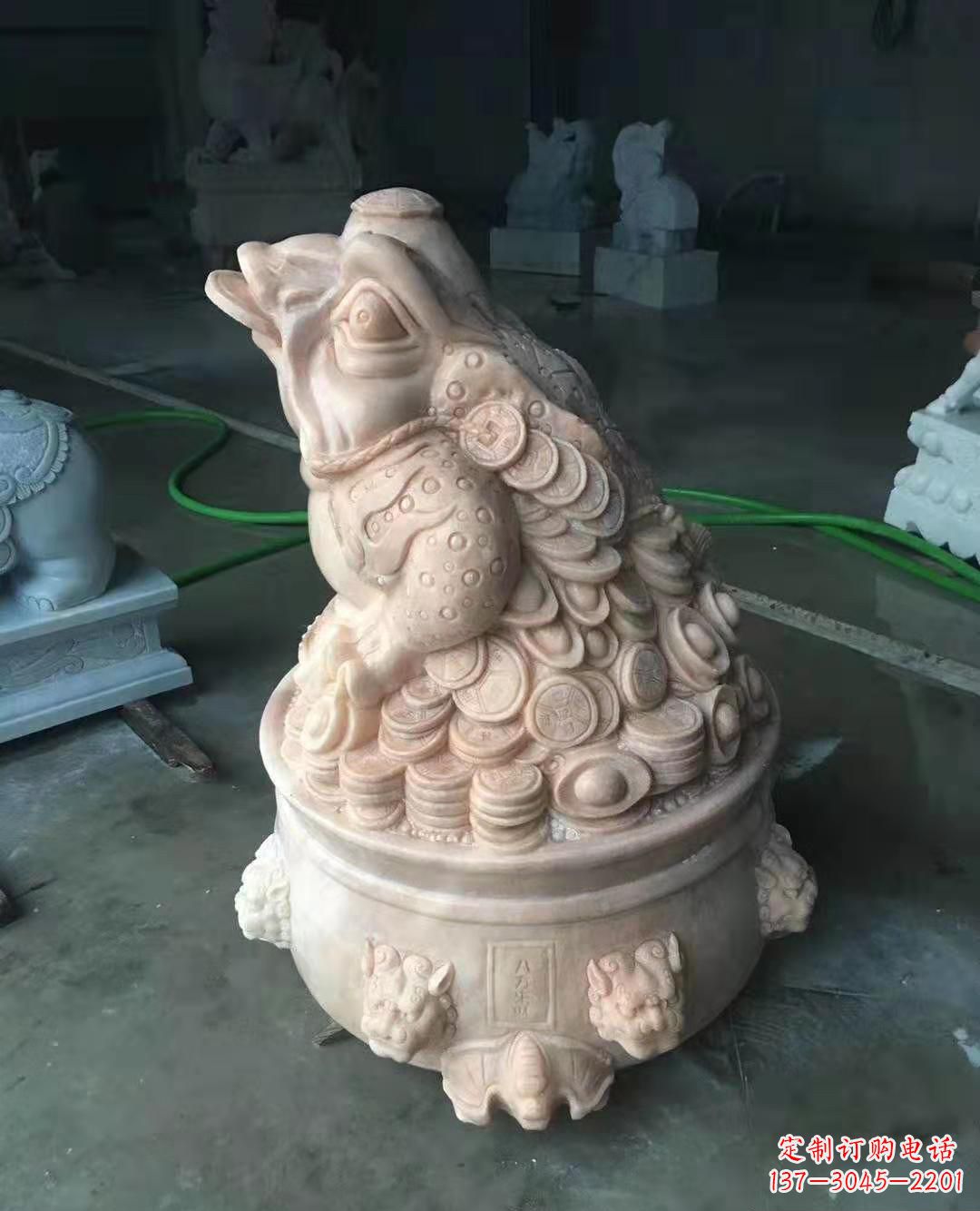聊城精致石雕动物雕塑
