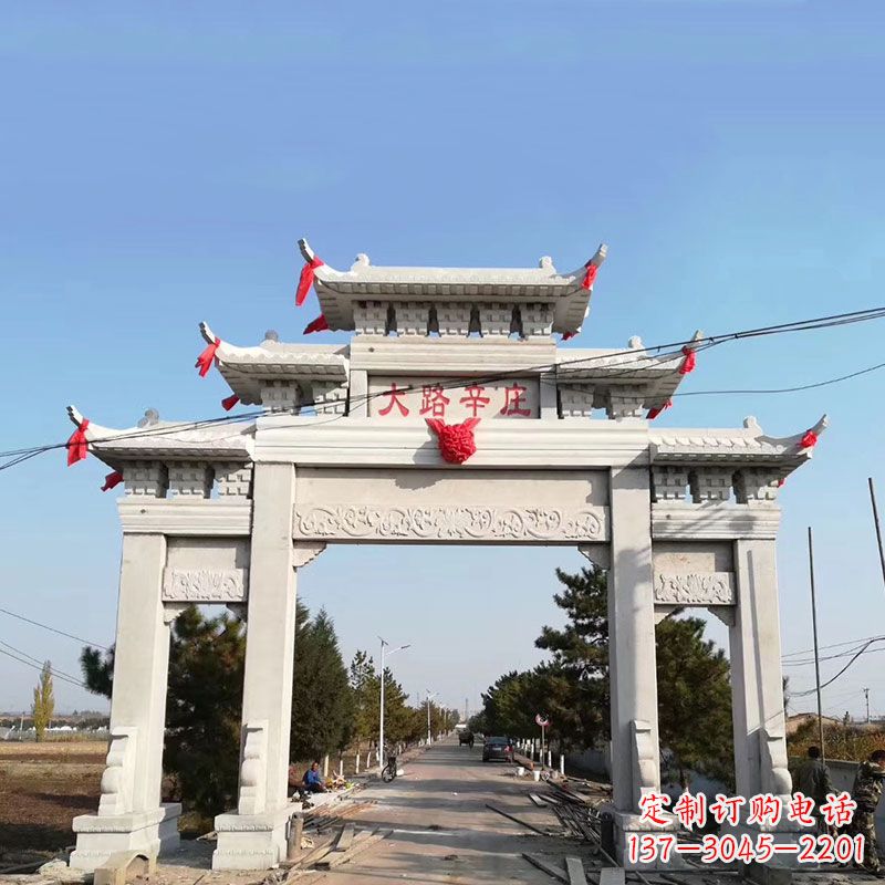 聊城牌楼石雕 - 传承历史的艺术经典