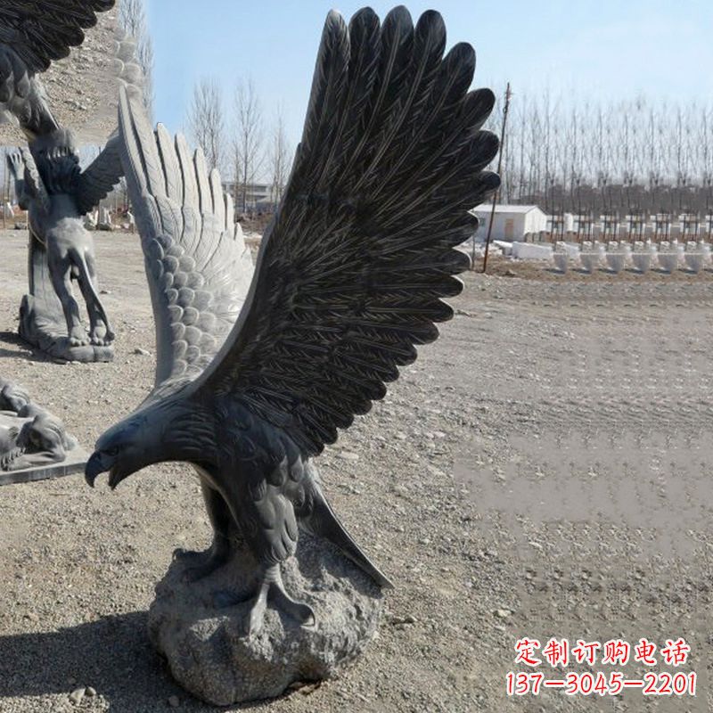 聊城大鹏展翅高级老鹰雕塑