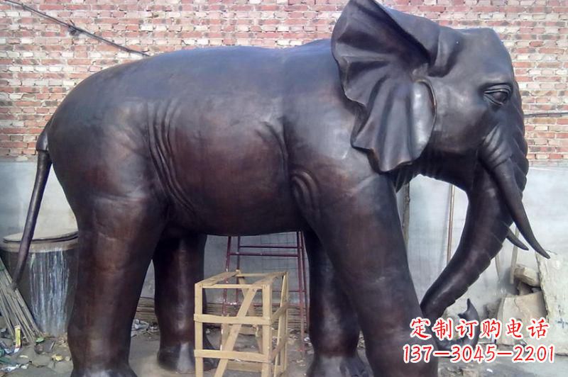 聊城大象铸铜雕塑