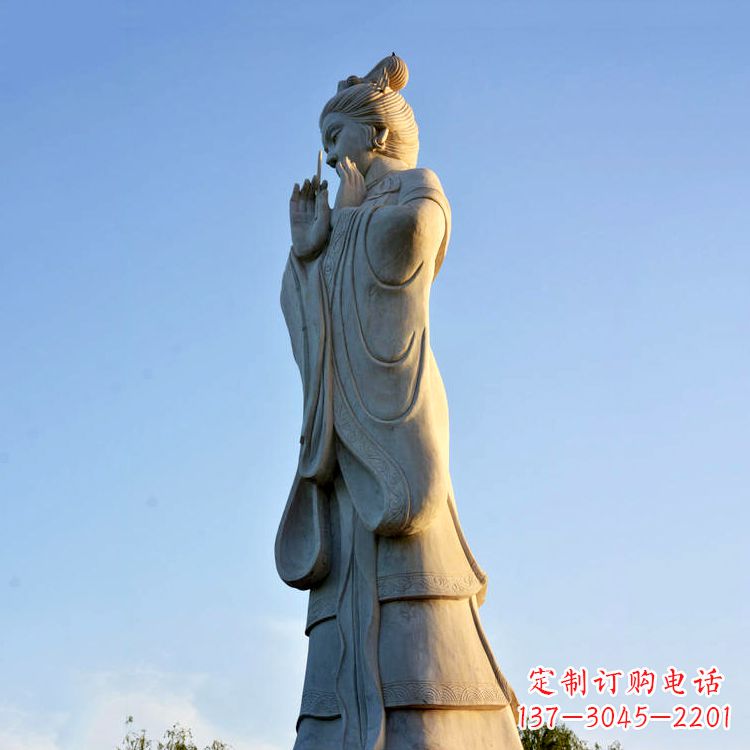 聊城貂蝉雕塑精美礼品,赠送古代美女历史人物