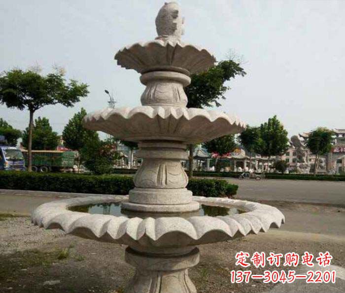 聊城大型多层喷泉石雕