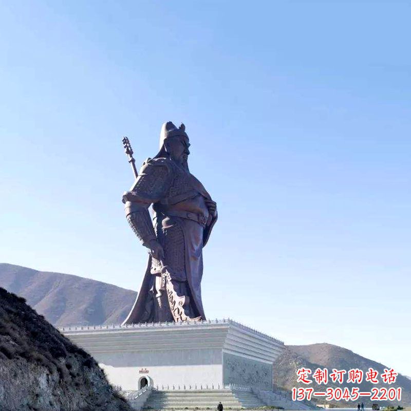 聊城关公铸铜雕塑——传承三国历史文化的精美雕塑